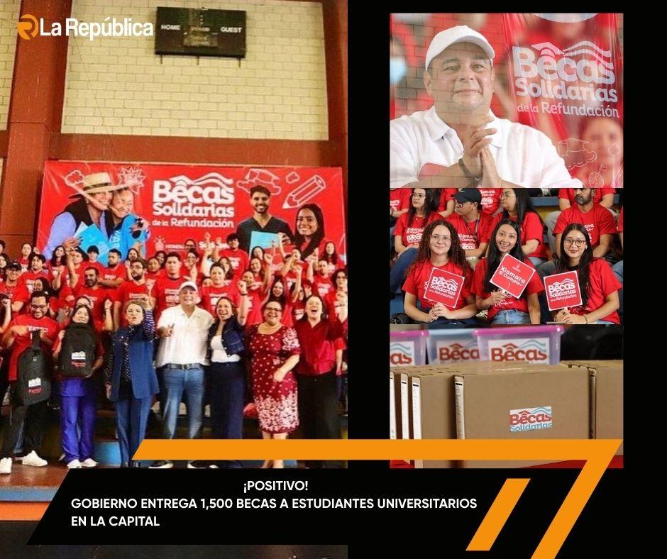 La Secretaría de Desarrollo Social (SEDESOL) entregó más de 1,500 Becas Solidarias a estudiantes universitarios en la capital, durante un ev - Cover Image
